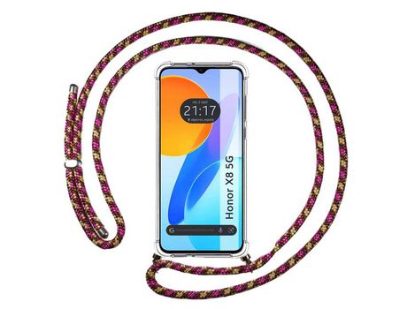 Cacasa para Huawei Honor X8 5G TUMUNDOSMARTPHONE Rosa