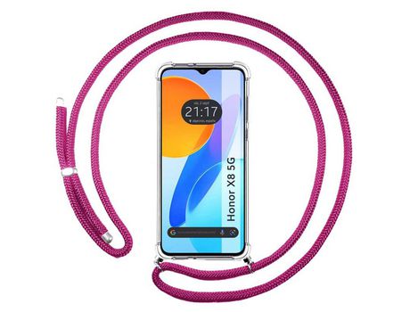 Cacasa para Huawei Honor X8 5G TUMUNDOSMARTPHONE Rosa