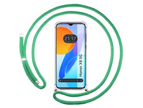 Cacasa para Honor X8 5G TUMUNDOSMARTPHONE Verde