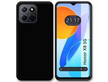 Cacasa para Honor X8 5G TUMUNDOSMARTPHONE Negro