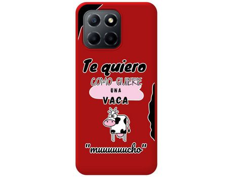 Cacasa para Honor X8 5G TUMUNDOSMARTPHONE Rojo