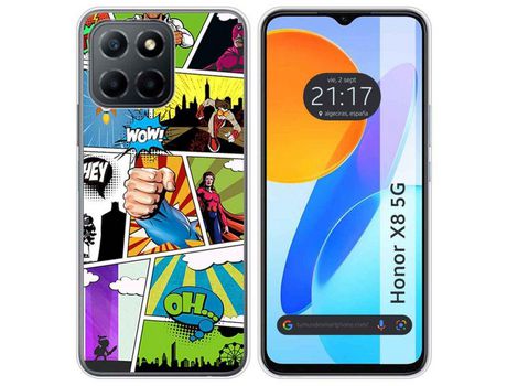 Cacasa para Honor X8 5G TUMUNDOSMARTPHONE Multicolor