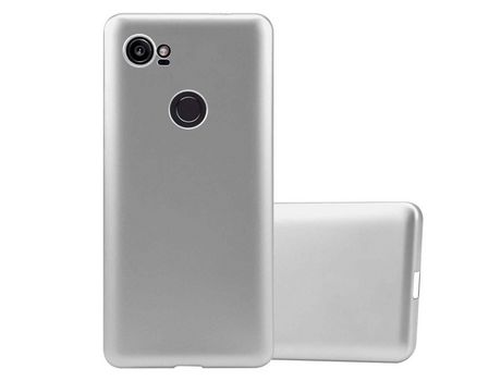 Carcasa para Google PIXEL 2 XL CADORABO Plateado