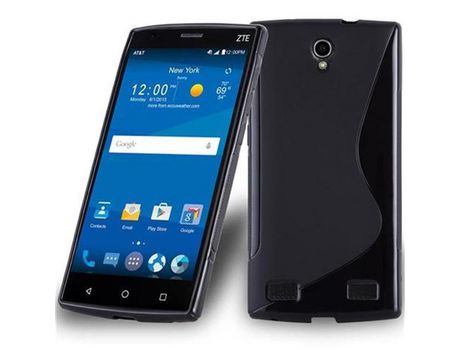 Carcasa para ZTE ZMAX 2 CADORABO Negro