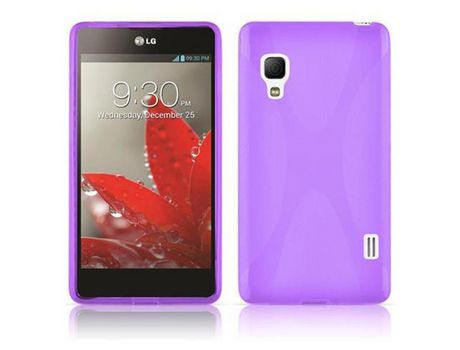 Carcasa para LG L5 II (2. SIM) CADORABO Morado