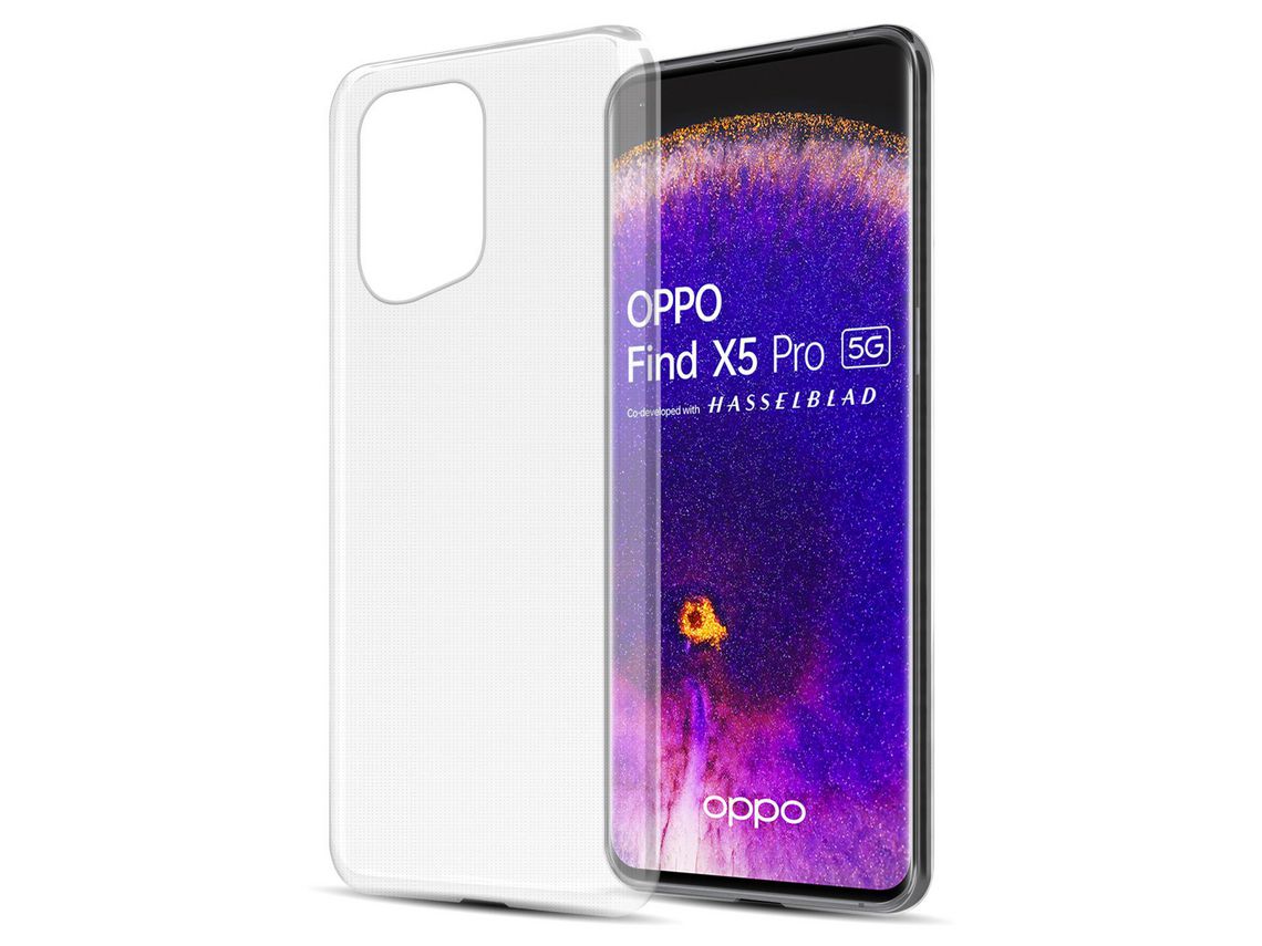 Carcasa para Oppo FIND X5 PRO CADORABO Transparente