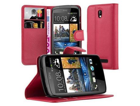 Carcasa para HTC Desire 500 CADORABO Roja
