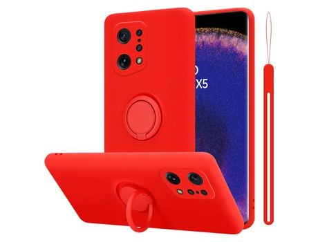 Carcasa para Oppo FIND X5 CADORABO Roja