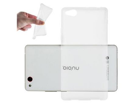 Carcasa para ZTE Nubia Z9 MAX CADORABO Transparente