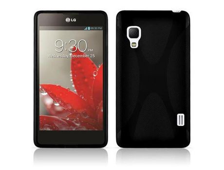 Carcasa para LG L5 II (2. SIM) CADORABO Negro