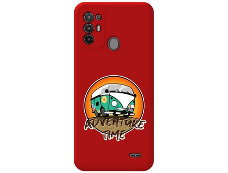 Carcasa para ZTE Blade A52 TUMUNDOSMARTPHONE Rojo