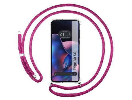 Carcasa para Motorola Moto Edge 30 5G TUMUNDOSMARTPHONE Rosa