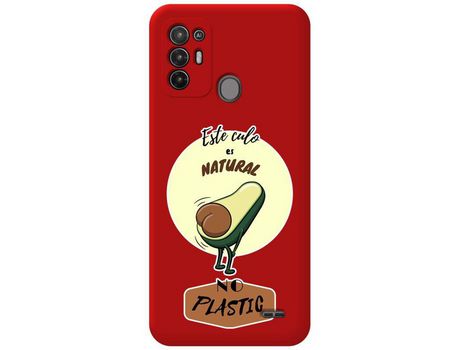 Carcasa para ZTE Blade A52 TUMUNDOSMARTPHONE Rojo
