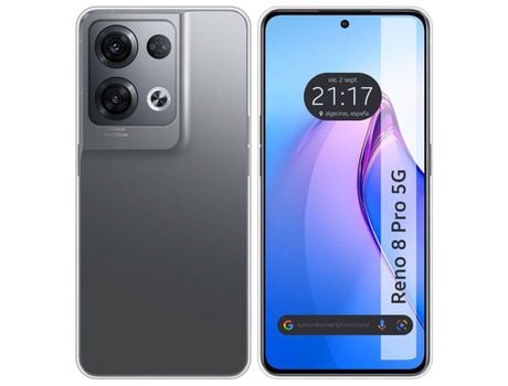 Carcasa para Oppo Reno 8 Pro 5G TUMUNDOSMARTPHONE Transparente
