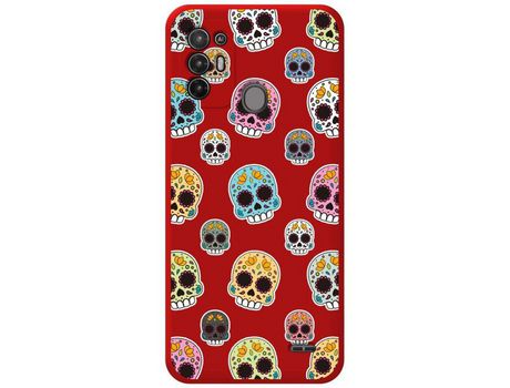 Carcasa para ZTE Blade A52 TUMUNDOSMARTPHONE Rojo