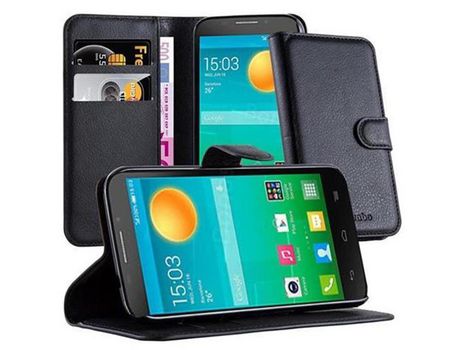 Carcasa para Alcatel OneTouch POP S7 CADORABO Negro