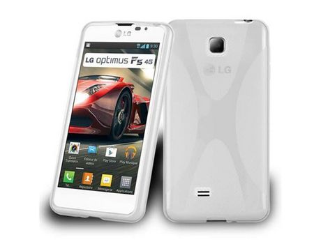 Carcasa para LG OPTIMUS F5 / LUCID 2 CADORABO Transparente