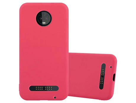 Carcasa para Motorola MOTO Z3 PLAY CADORABO Roja