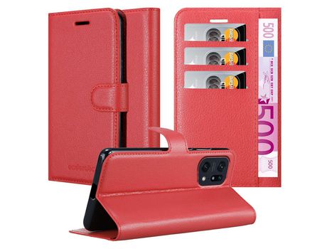 Carcasa para Oppo FIND X5 PRO CADORABO Roja
