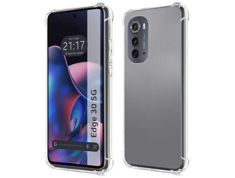 Carcasa para Motorola Moto Edge 30 5G TUMUNDOSMARTPHONE Transparente