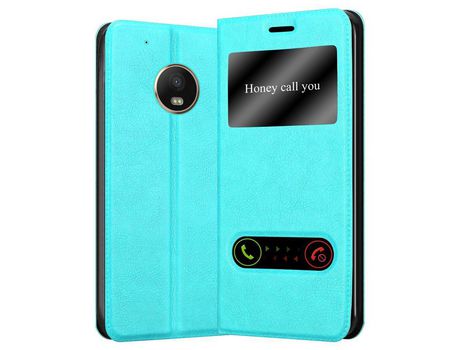 Carcasa para Motorola MOTO G5 PLUS CADORABO Turquesa