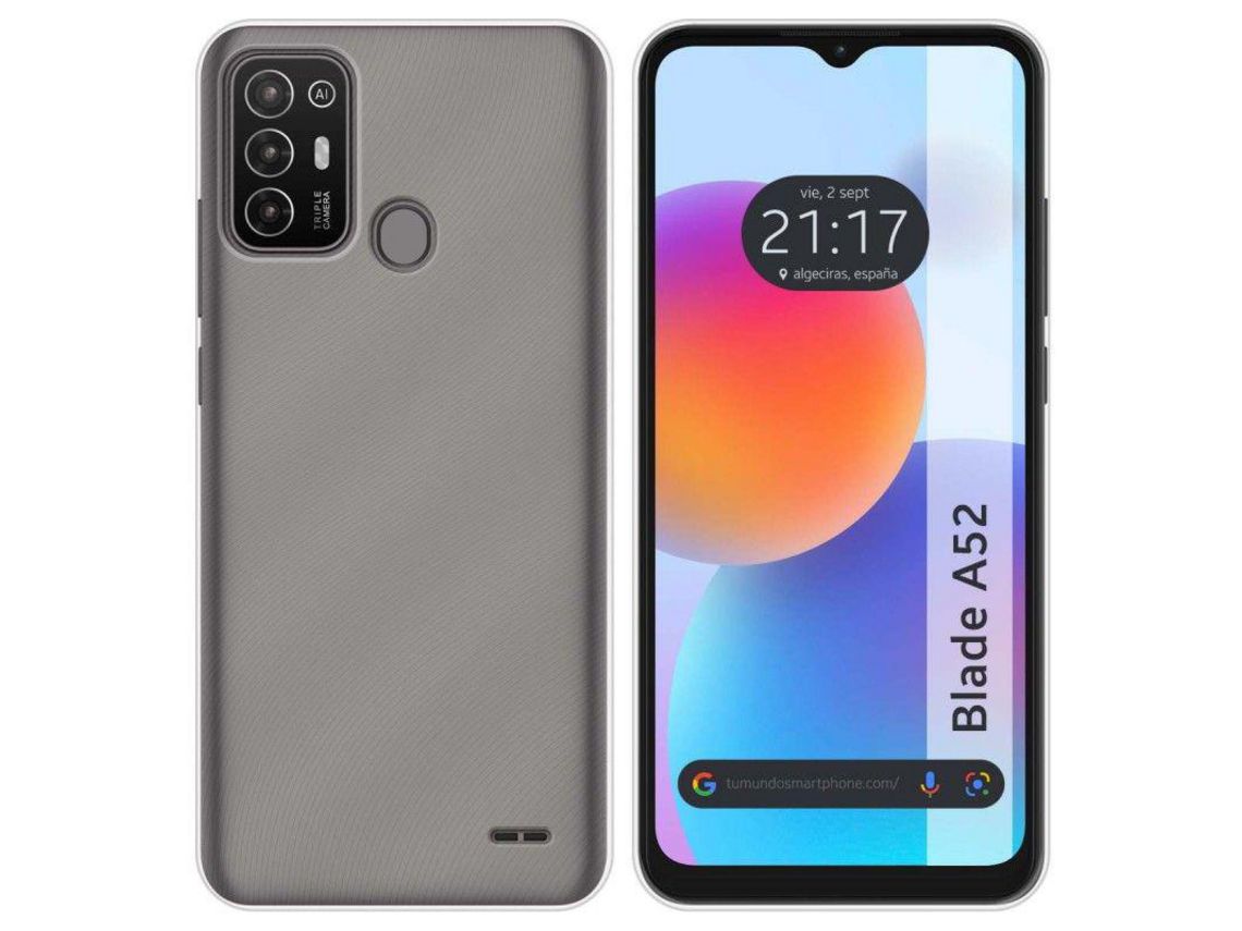 Carcasa para ZTE Blade A52 TUMUNDOSMARTPHONE Transparente