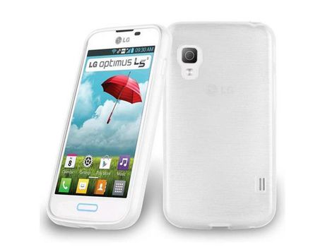 Carcasa para LG L5 II (2. SIM) CADORABO Plateado