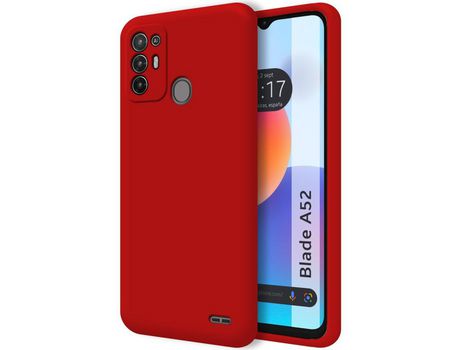 Carcasa para ZTE Blade A52 TUMUNDOSMARTPHONE Rojo