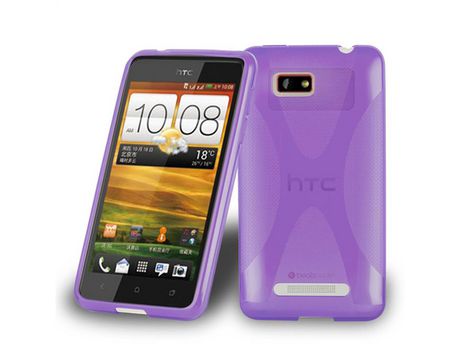 Carcasa para HTC ONE SU CADORABO Morado