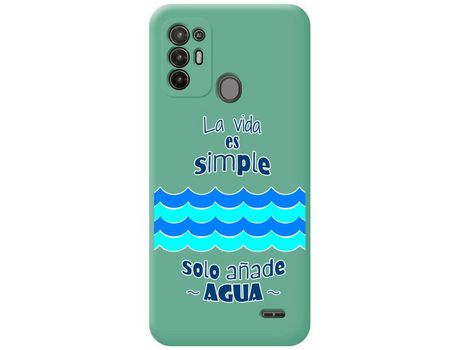 Carcasa para ZTE Blade A52 TUMUNDOSMARTPHONE Verde