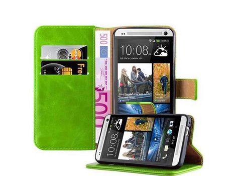 Carcasa para HTC ONE M7 CADORABO Verde