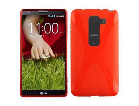 Carcasa para LG G2 MINI CADORABO Roja
