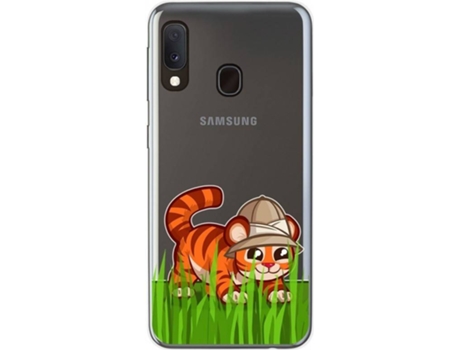 Carcasa Samsung Galaxy A20e 5.8" TUMUNDOSMARTPHONE Tigre Multicolor