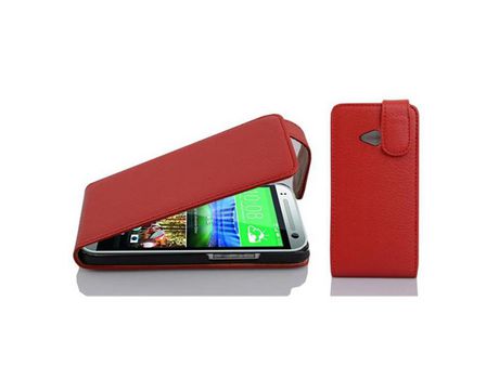 Carcasa para HTC ONE M8 MINI CADORABO Roja