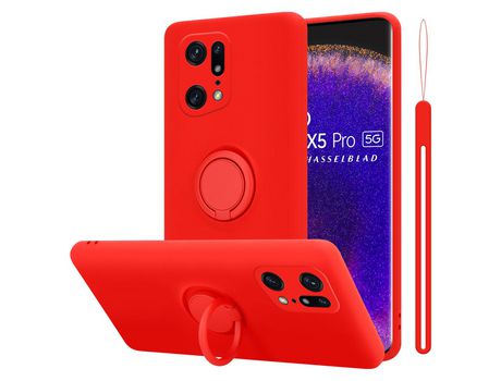 Carcasa para Oppo FIND X5 LITE / Reno7 5G CADORABO Roja