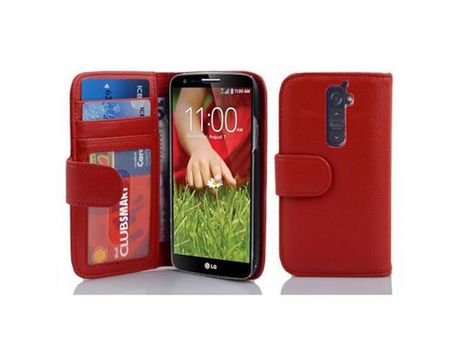 Carcasa para LG G2 CADORABO Roja