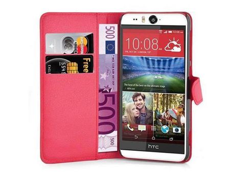 Carcasa para HTC Desire EYE CADORABO Roja