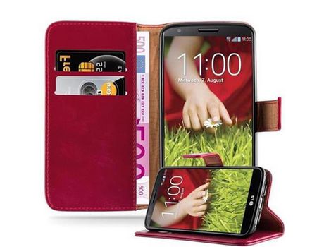 Carcasa para LG G2 CADORABO Roja