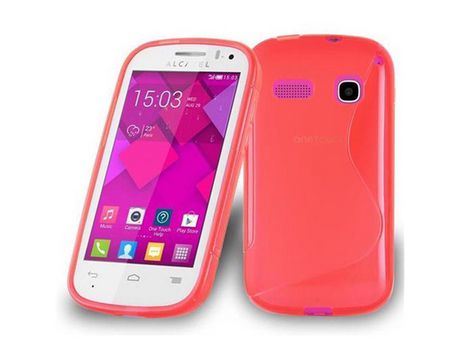 Carcasa para Alcatel OneTouch POP C3 CADORABO Roja
