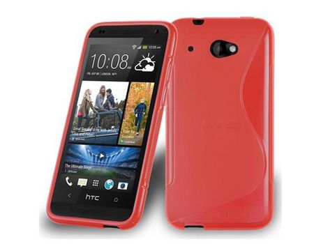 Carcasa para HTC Desire 601 CADORABO Roja