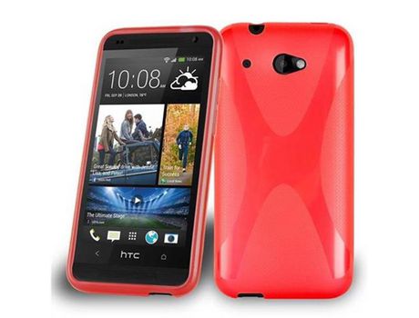 Carcasa para HTC Desire 601 CADORABO Roja