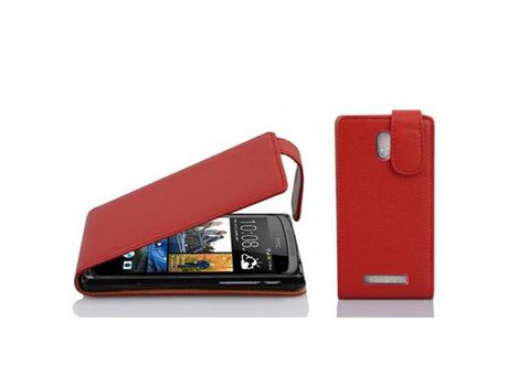 Carcasa para HTC Desire 500 CADORABO Roja