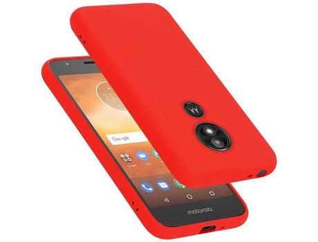 Carcasa para Motorola MOTO E5 PLAY GO CADORABO Roja