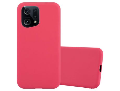 Carcasa para Oppo FIND X5 CADORABO Roja