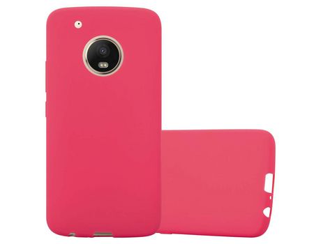 Carcasa para Motorola MOTO G5 PLUS CADORABO Roja