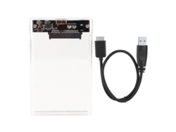 Carcasa externa USB 3.0 para HDD/SSD SATA de 2,5 pulgadas