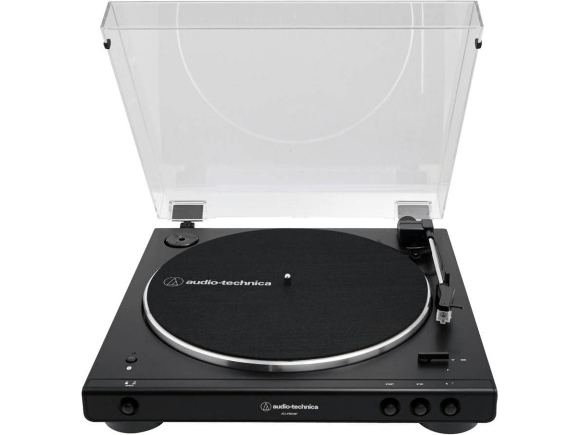 Tocadiscos AUDIO-TECHNICA AT-LP60XBTBK (Automático - Correa - Velocidades: 33 1/3 - 45)