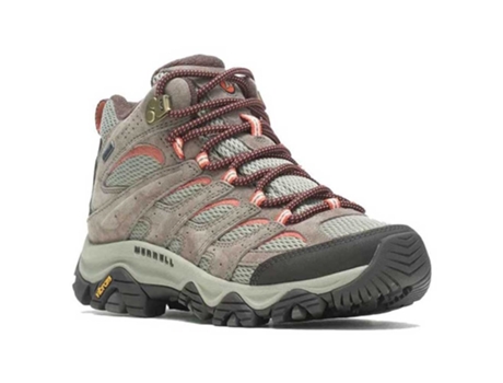 Botas de Mujer para Caminar MERRELL Moab Mid Goretex Marrón (36)