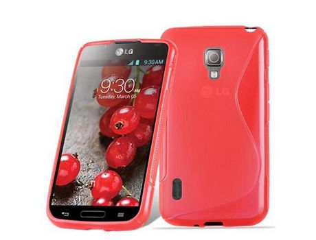 Carcasa para LG L5 II (2. SIM) CADORABO Roja