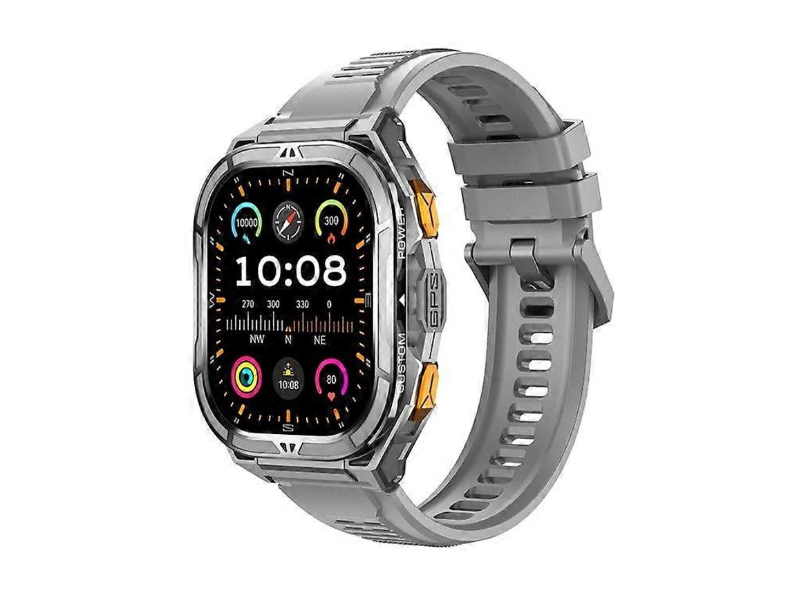 Reloj deportivo con GPS, pantalla AMOLED de 1,96 pulgadas, monitor de frecuencia cardíaca y resistencia al agua hasta 5 ATM. Ly Ebike